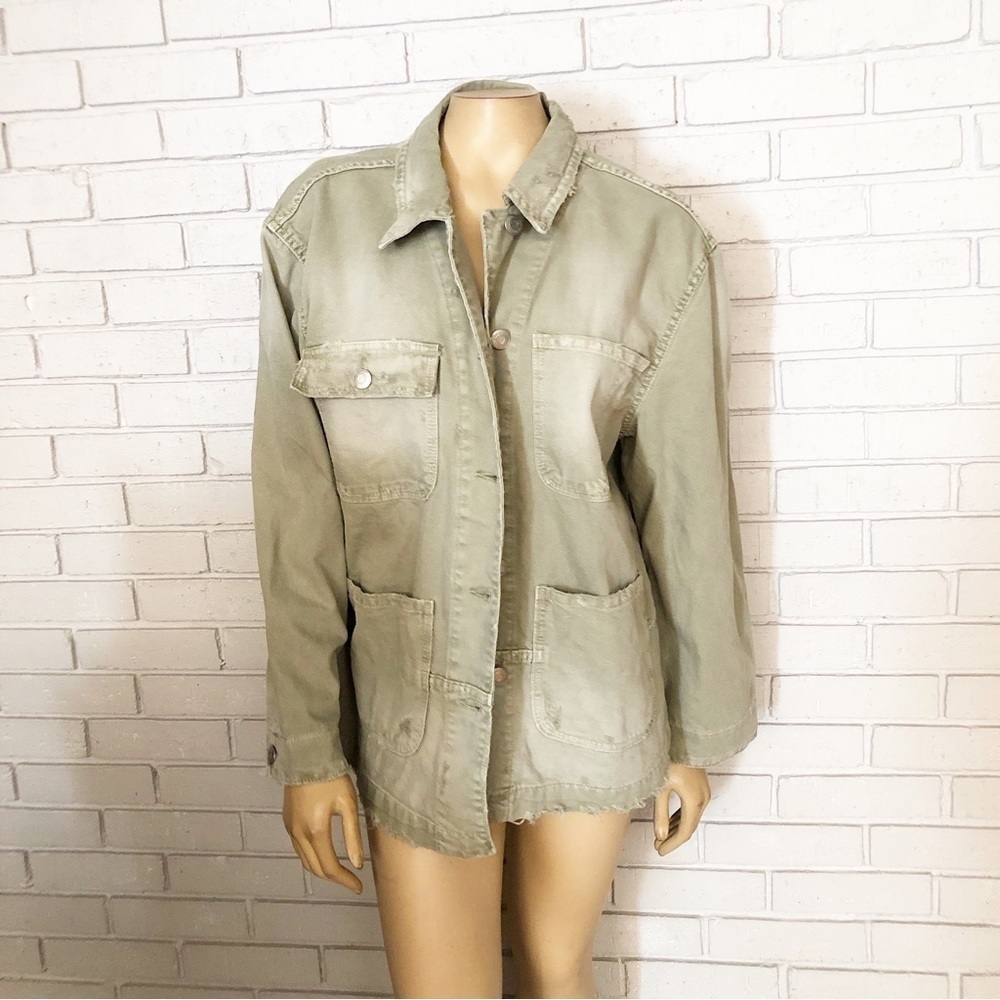Zara‎ Women’s Washed Jacket With Pockets - Picture 2 of 9